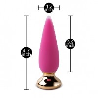 APP Controlled Anal Plug 10-speed with Remote Control pink